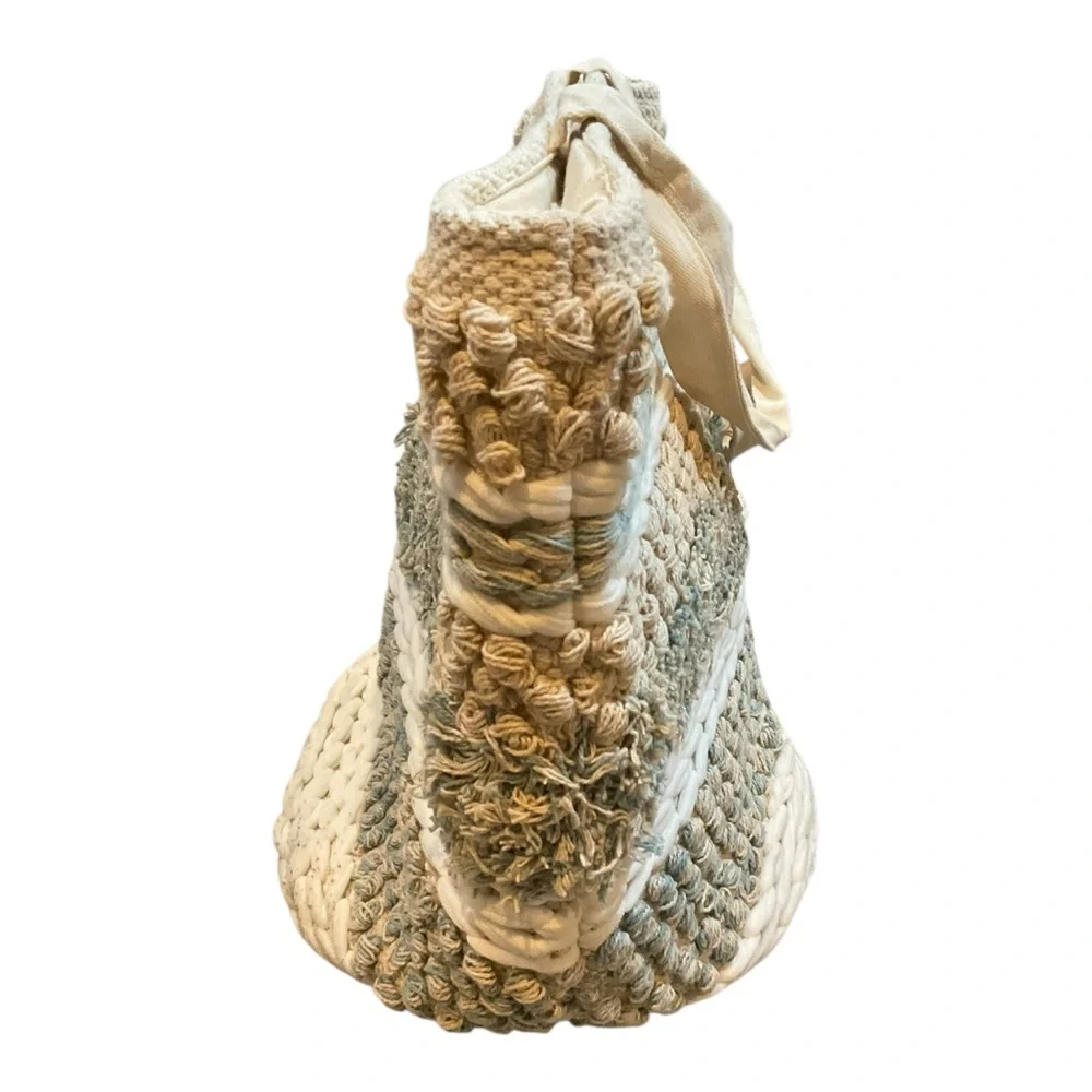 Pasargad Home Grandcanyon Cotton Braided Basket, Beige